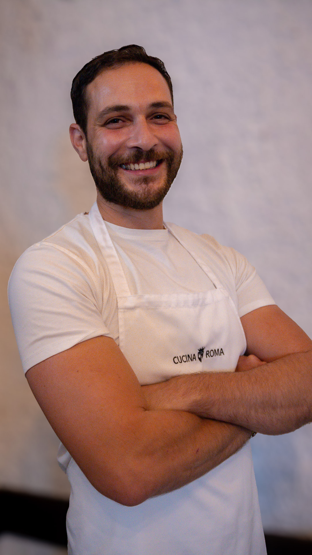 Chef Andrea Di Fabbio durante una lezione di Cucina Roma (1)