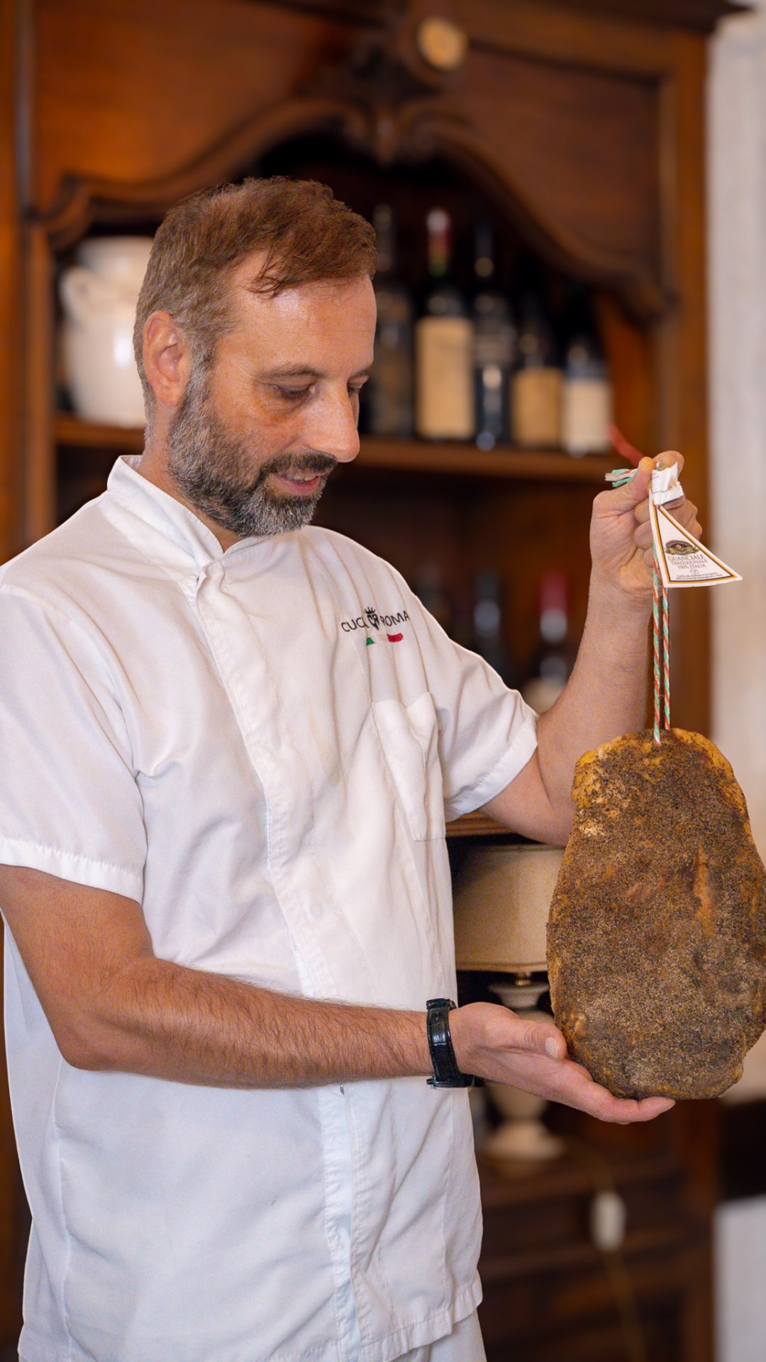 Chef Davide Manfredi durante una lezione di Cucina Roma (2)